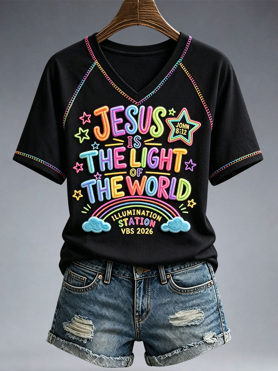 Women's Jesus is the Light of the world T-Shirt