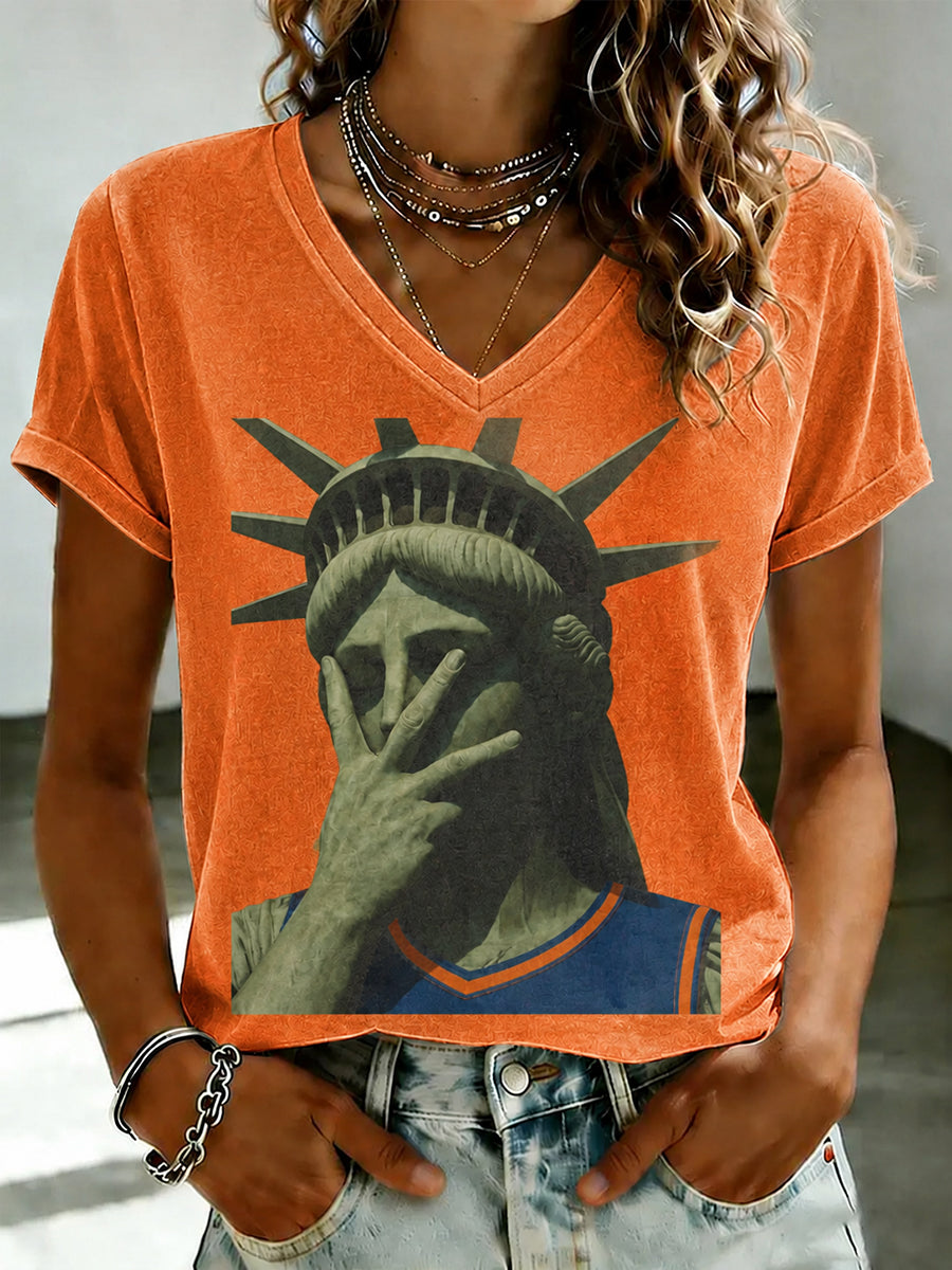 Women's short-sleeved T-shirt