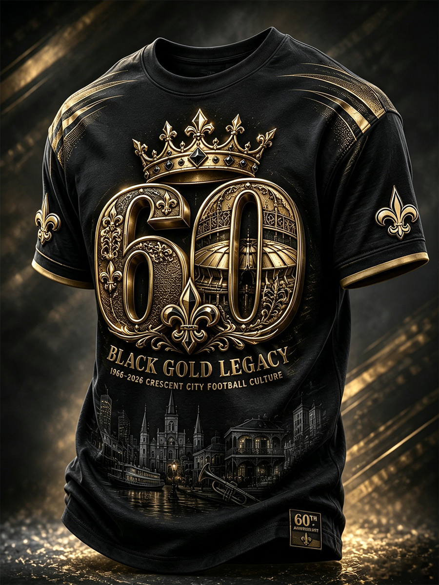 Men's New Orleans Saints Short Sleeves T-Shirt