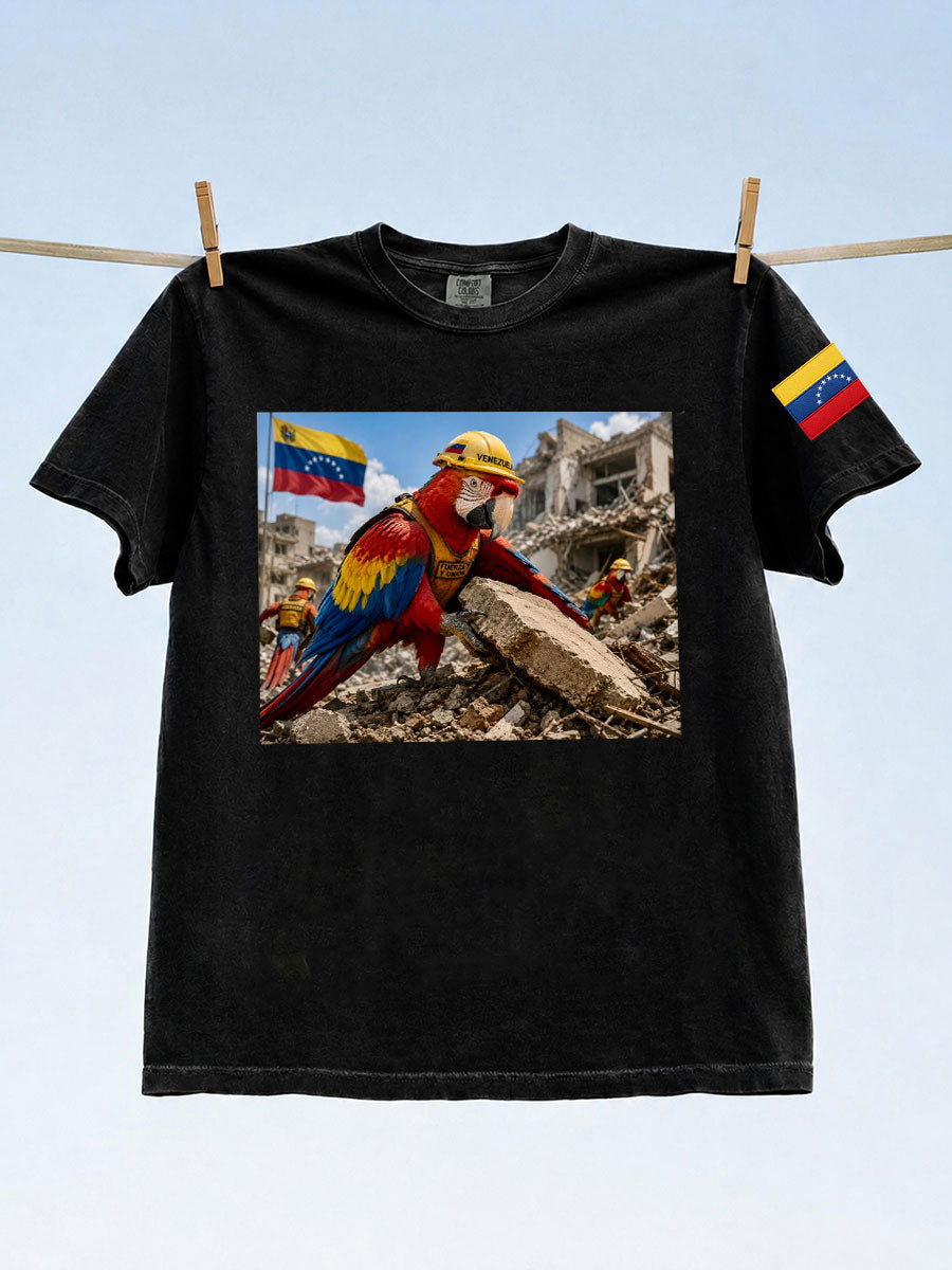 Men's Venezuela Strong Short-sleeved T-shirt