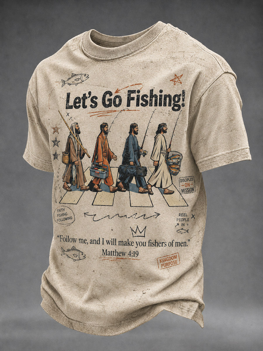 Men's Let's Go Fishing T-shirt