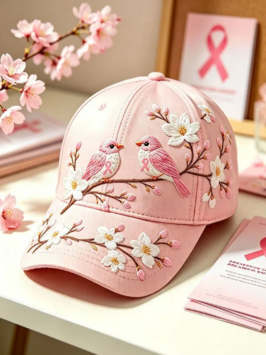 Unisex Breast Cancer Awareness Hat