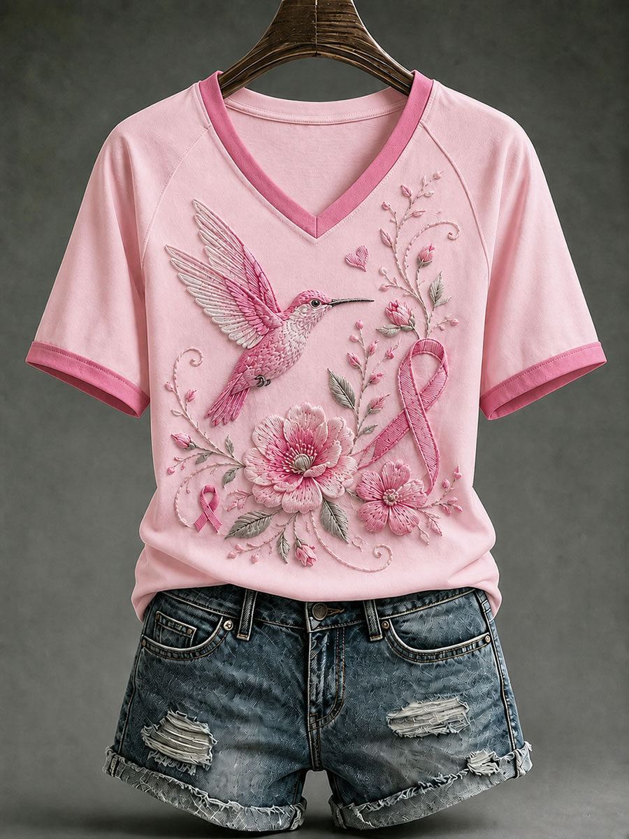 Women's Breast Cancer Awareness T-shirt
