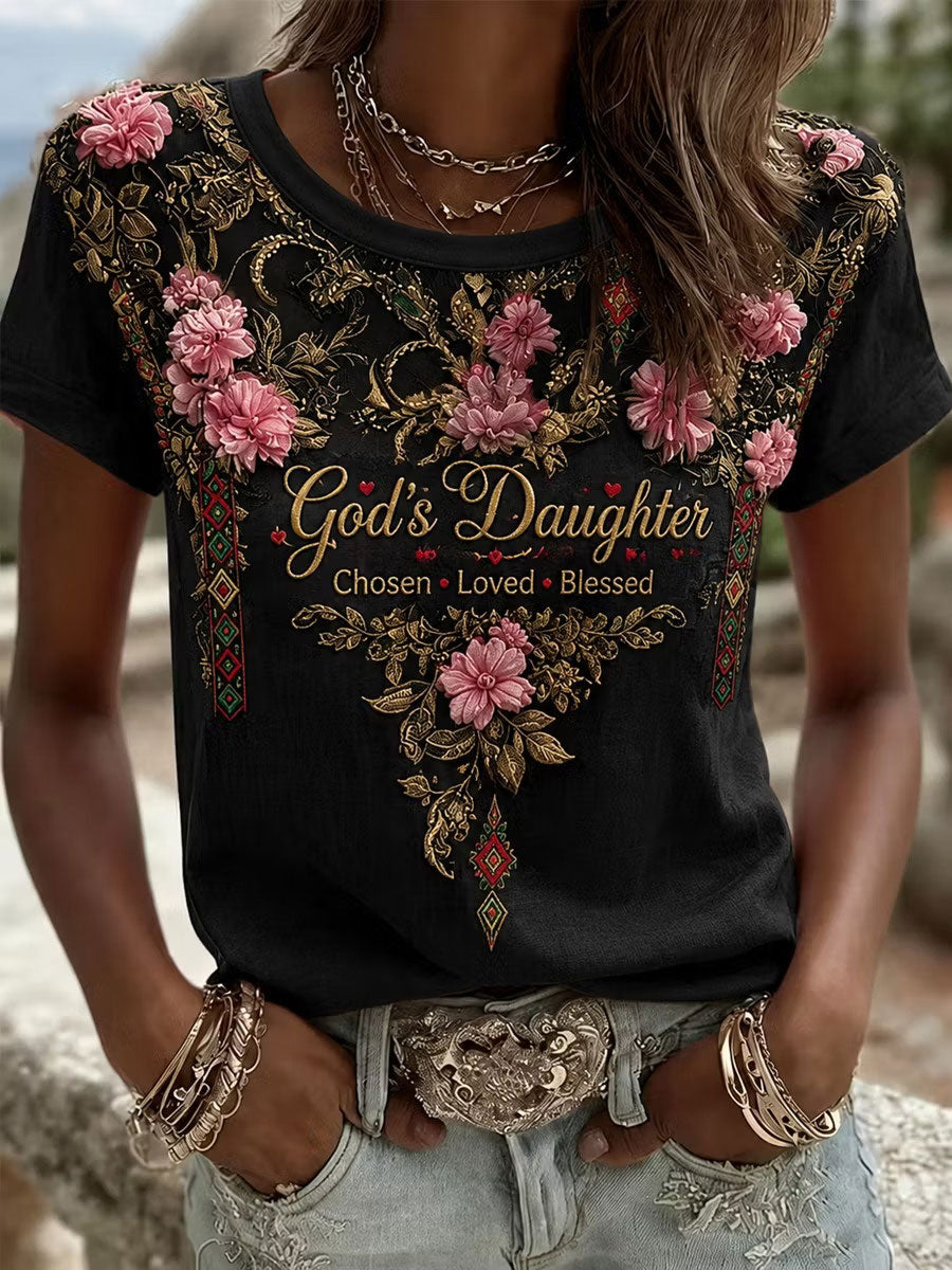 Women's God's Daughter T-shirt