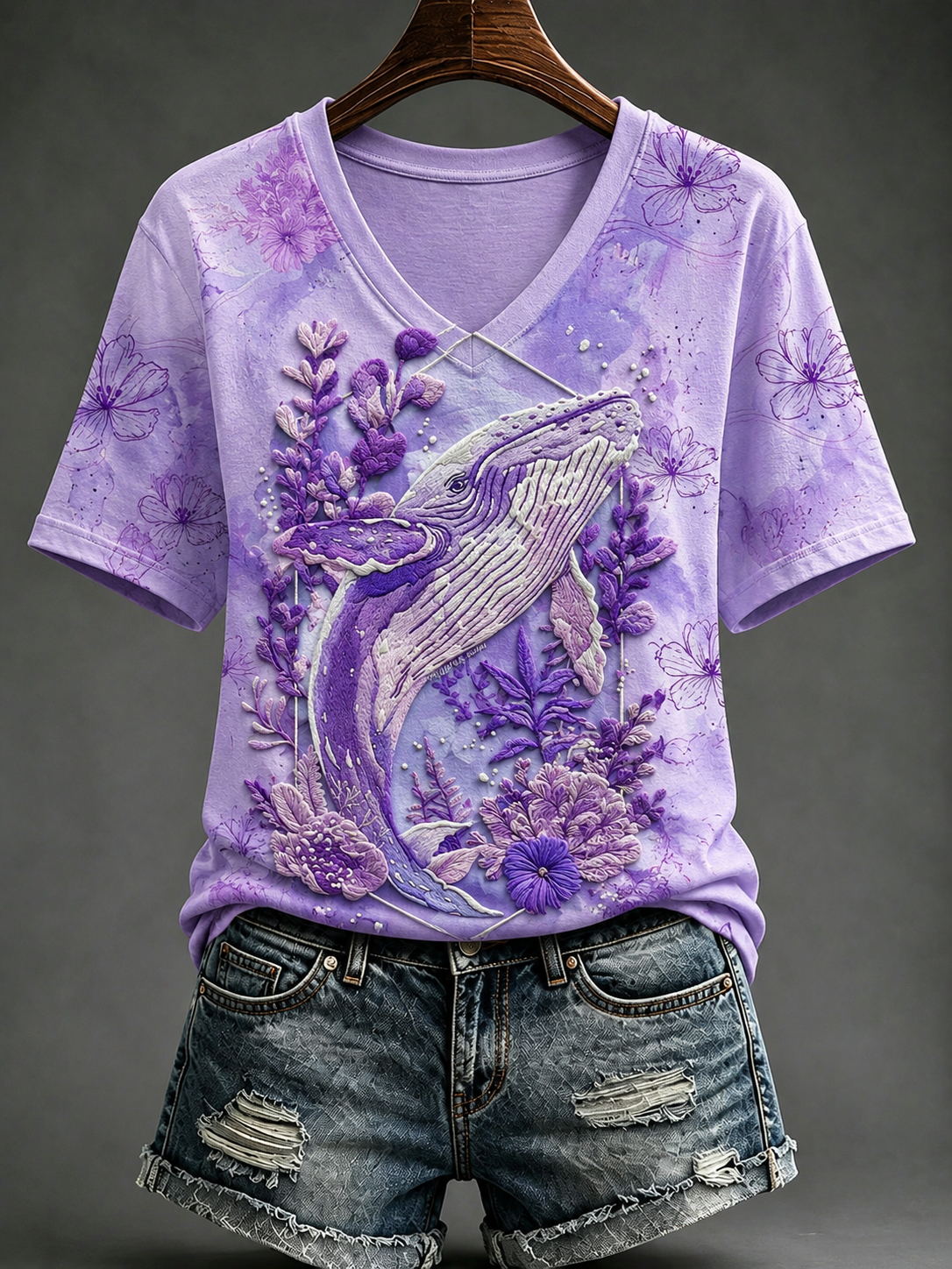 Women's Alzheimer's Disease Short-sleeved T-shirt