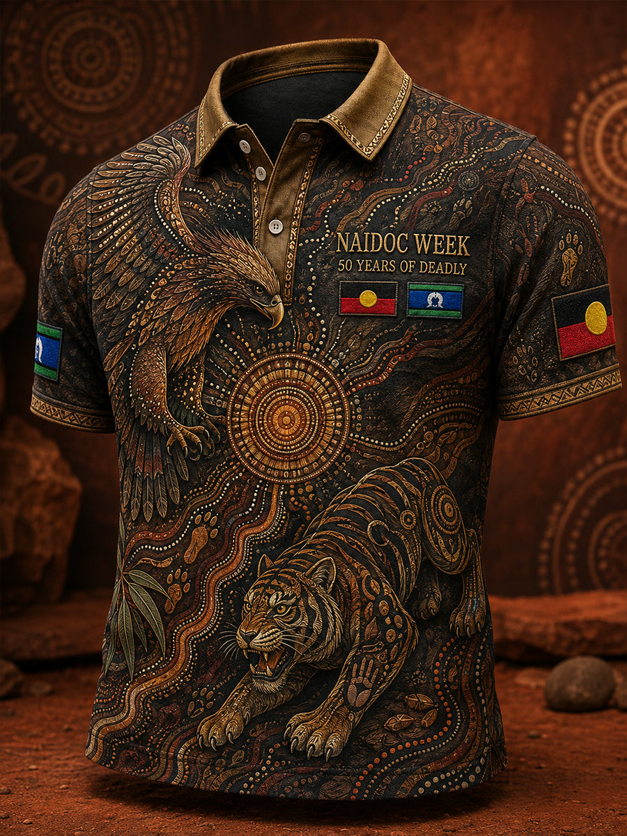 Men's Australia Naidoc Week Short Sleeve Shirt