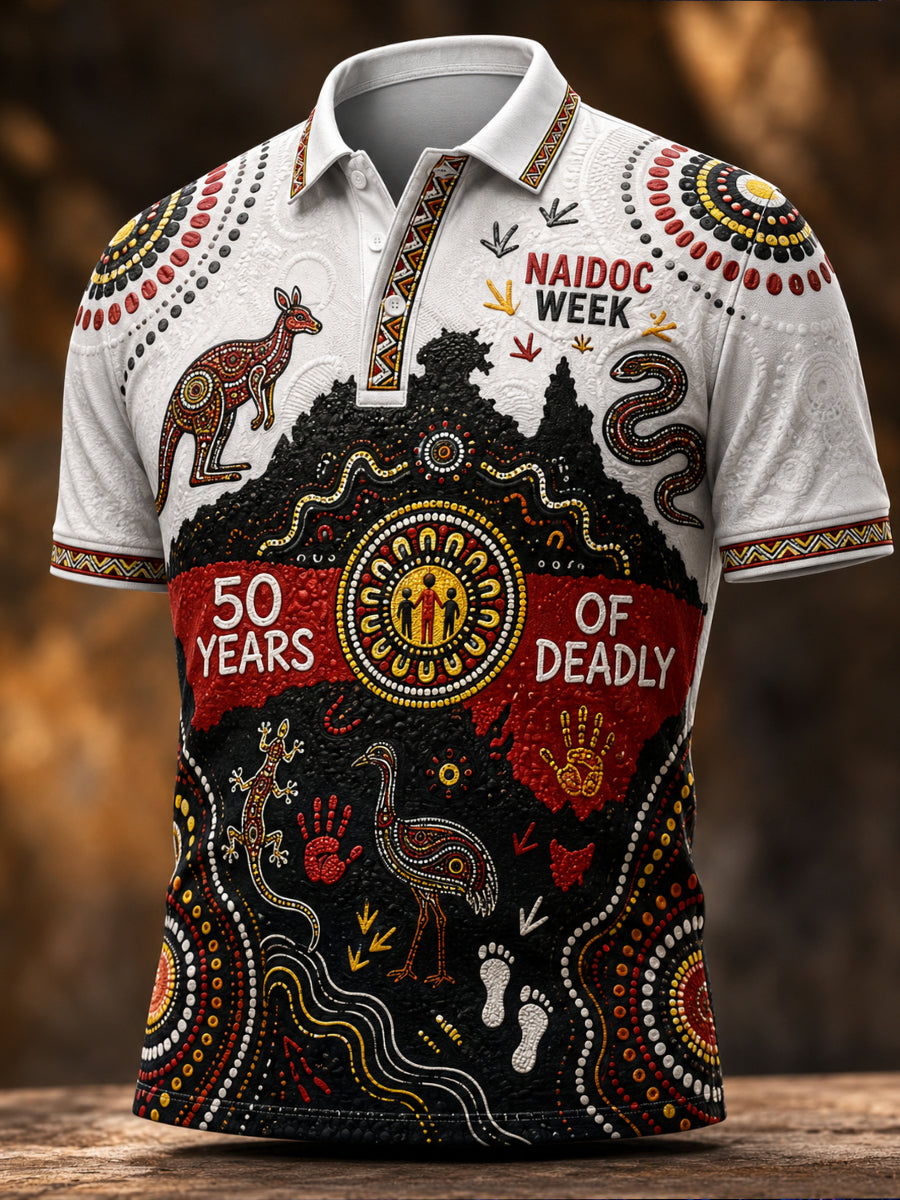 Men's Australia Naidoc Week Short Sleeves T-Shirt