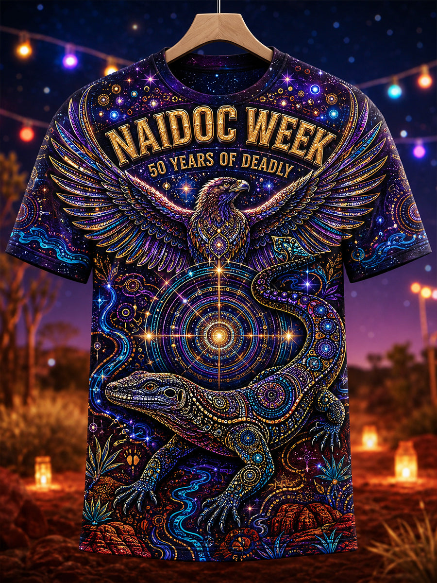 Men's Australia Naidoc Week Short Sleeves T-Shirt