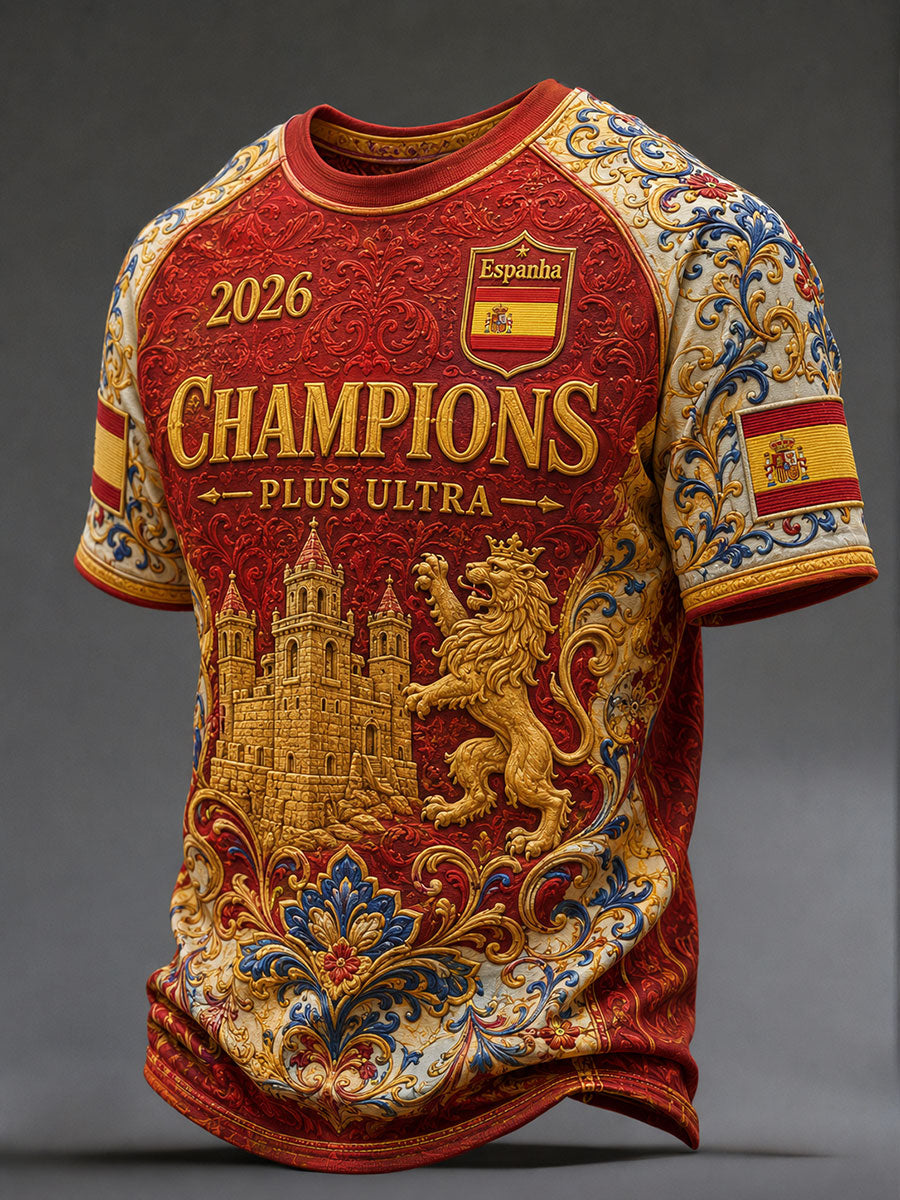 Men's Spain Champions T-shirts