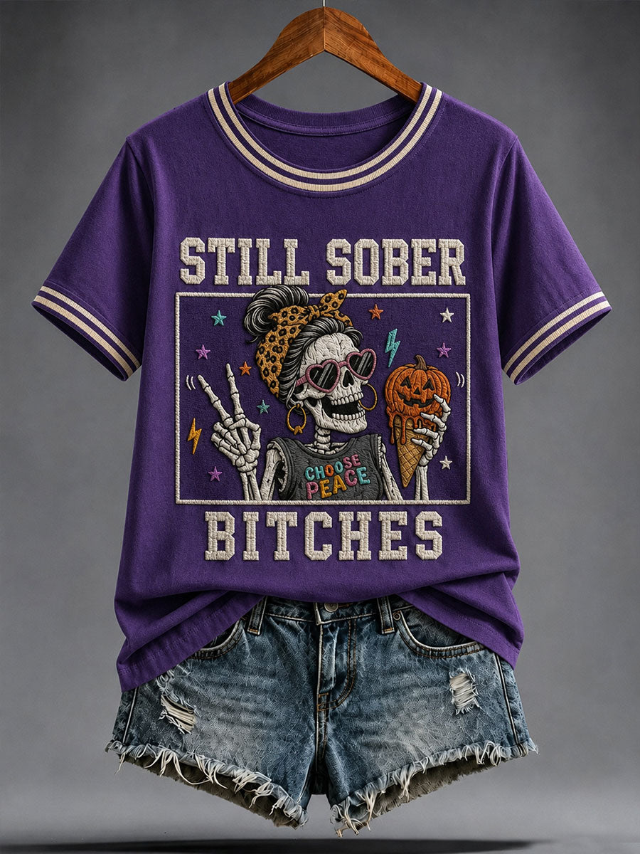 Women's Still Sober Bitches Short-sleeved T-shirt