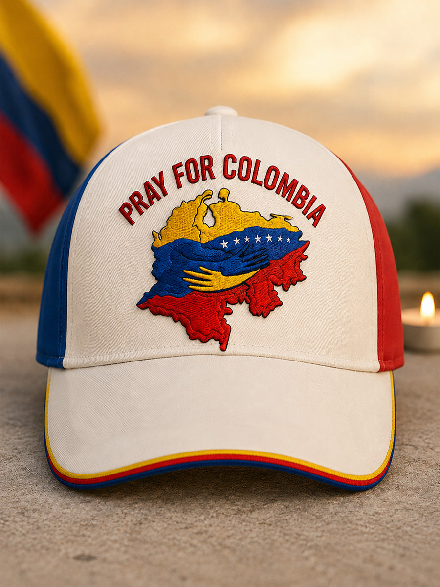 Unisex Colombia Strong Print Hat