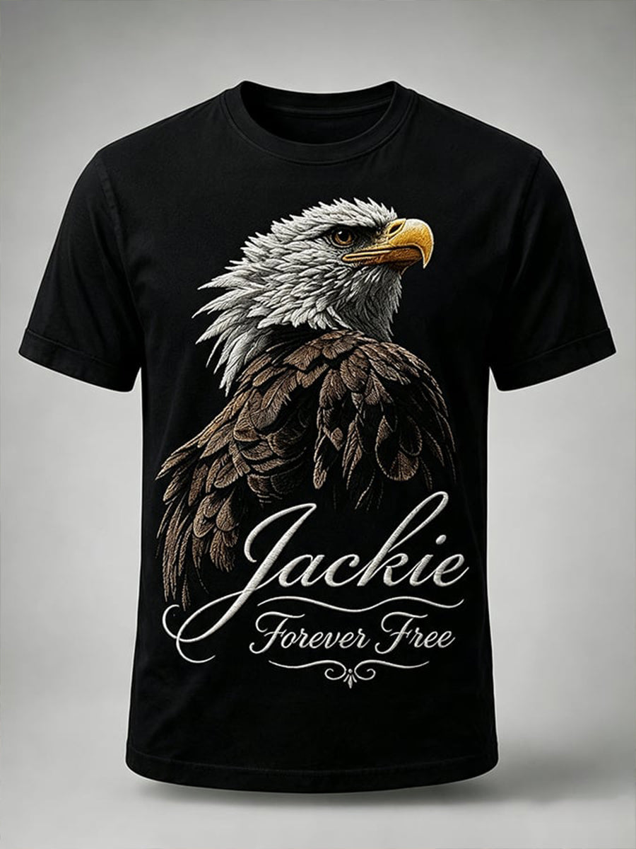 Men's Forever Over Big Bear Fly Free Jackie Print T-shirt