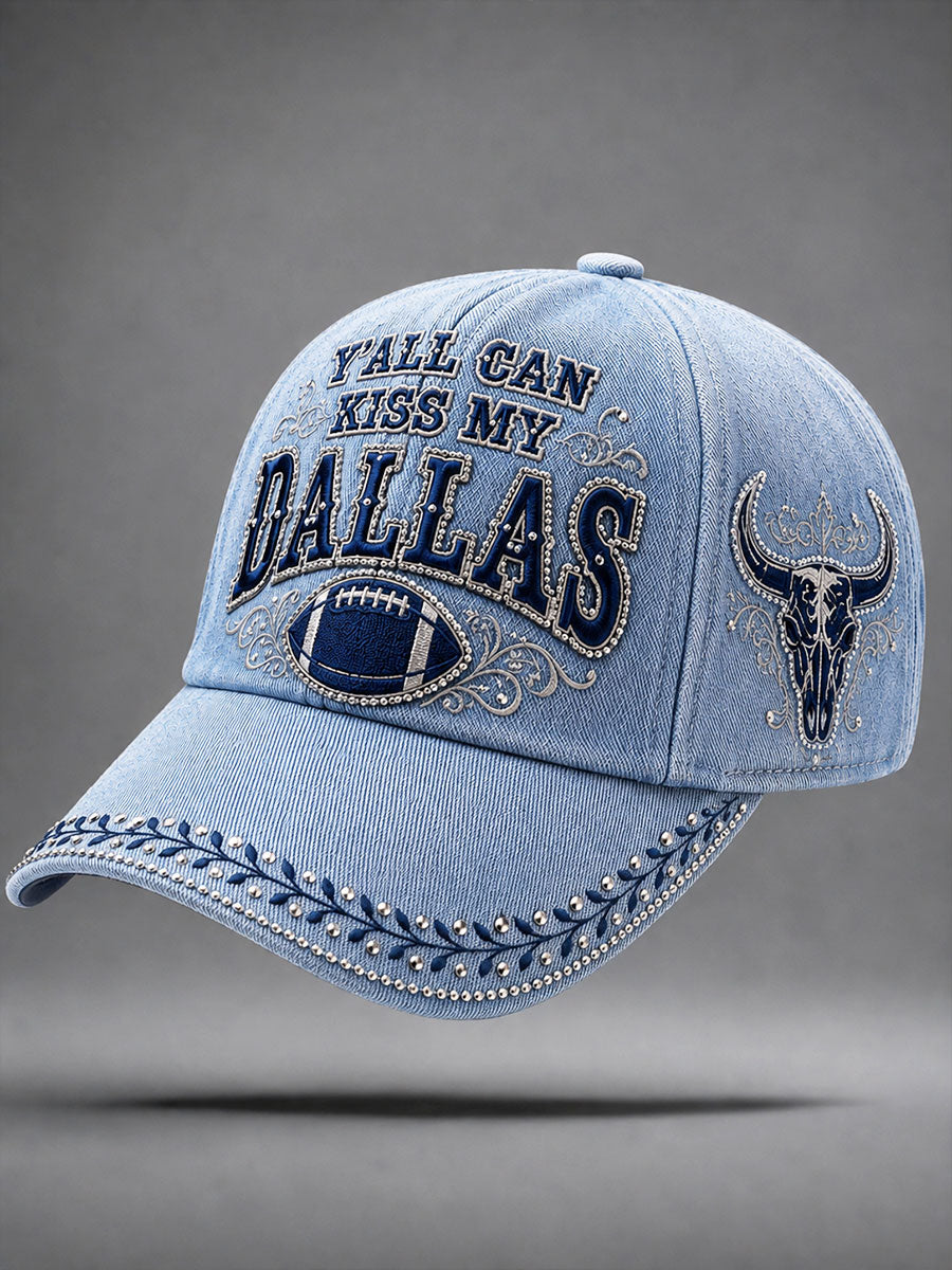 Game Day Football Print Casual Unisex Hat