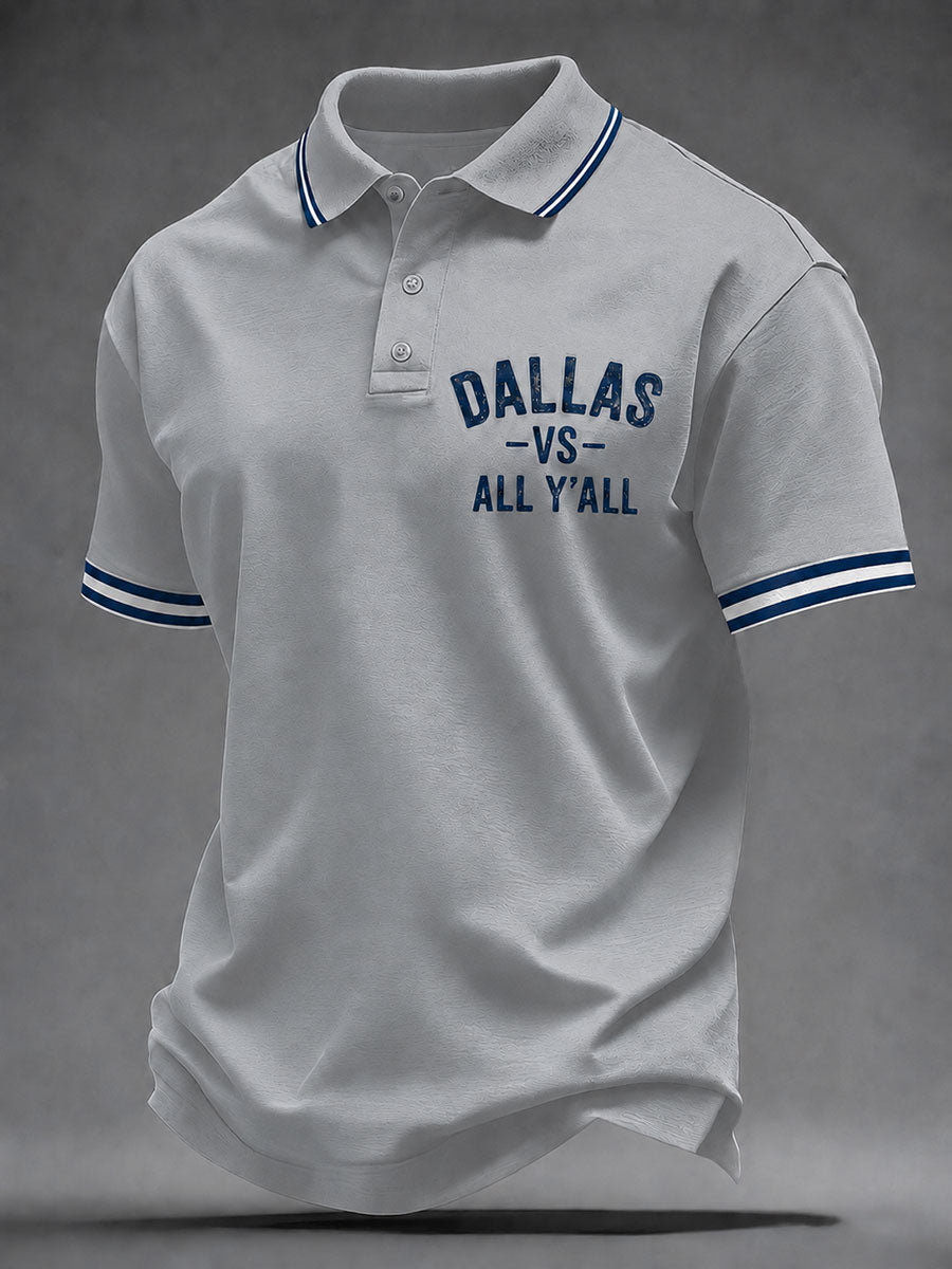 Men's Game Day Football Printed Casual Top