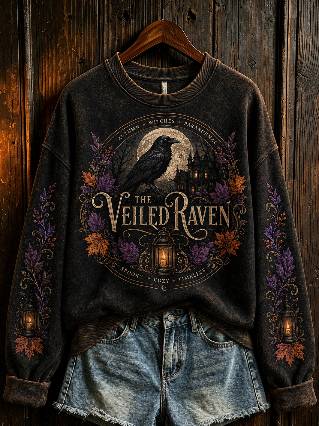 Women's Halloween Pattern Printed Causal Sweatshirt