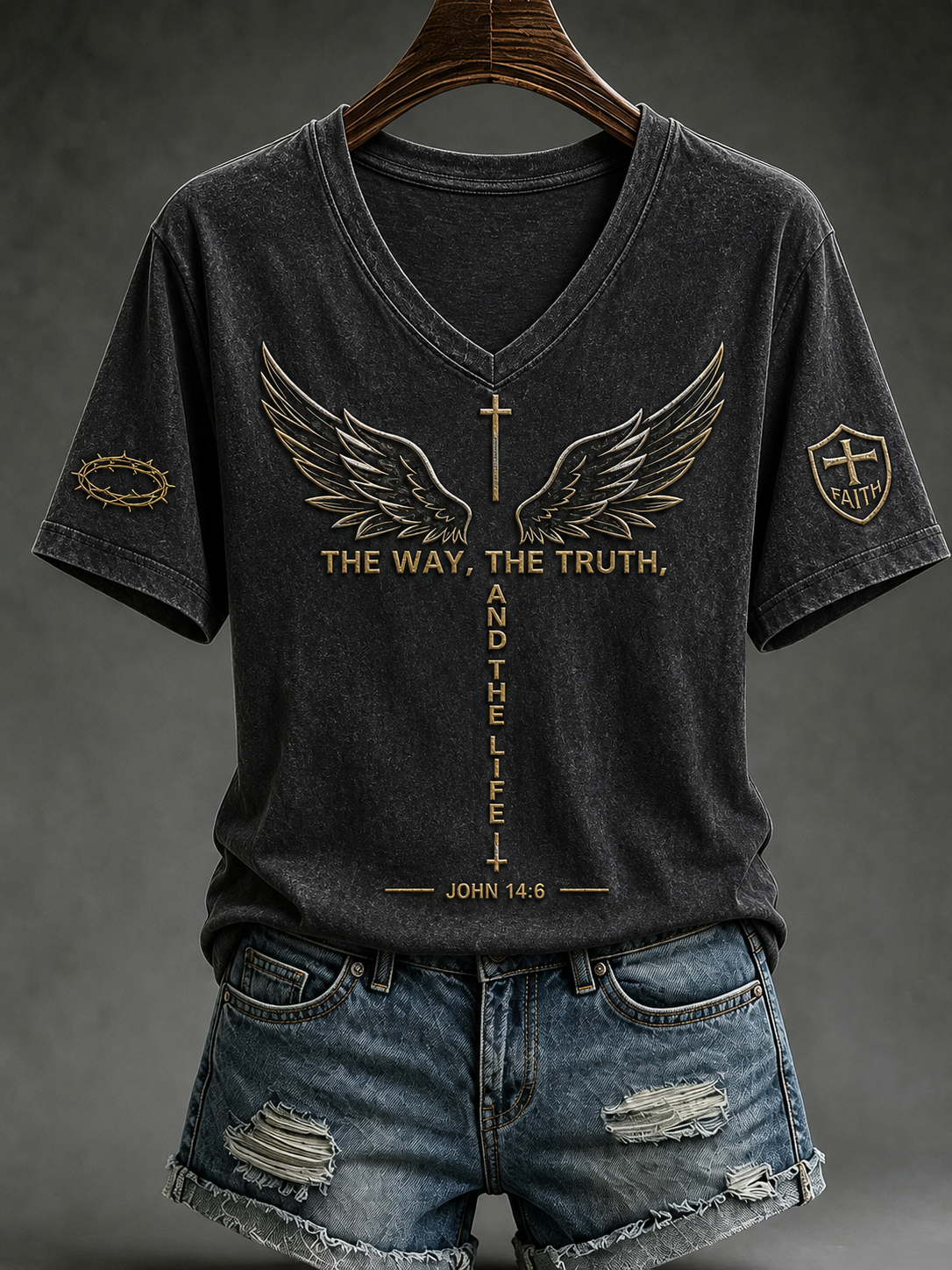Women's The Way The Truth And The Life Short-sleeved T-shirt