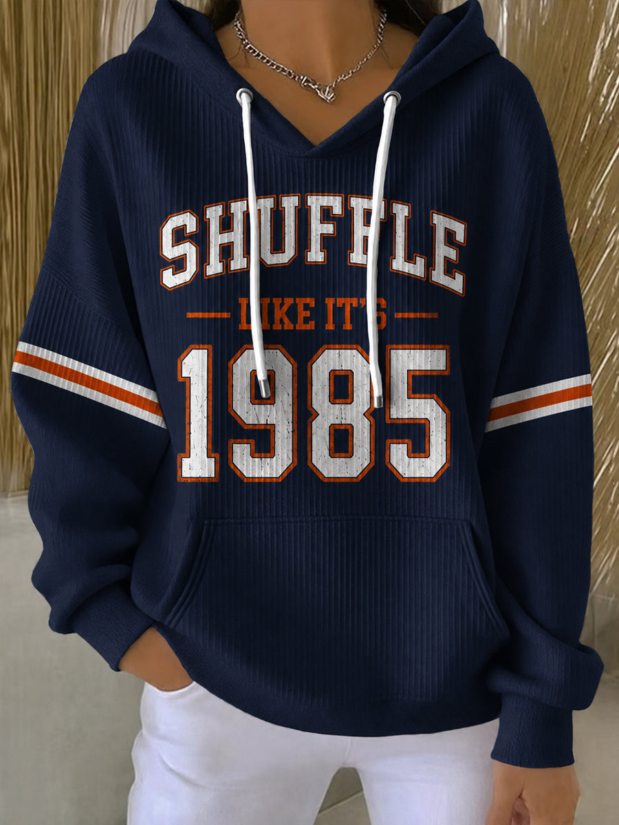 Women's Football Gameday Gift For Football Fans Casual Hoodie