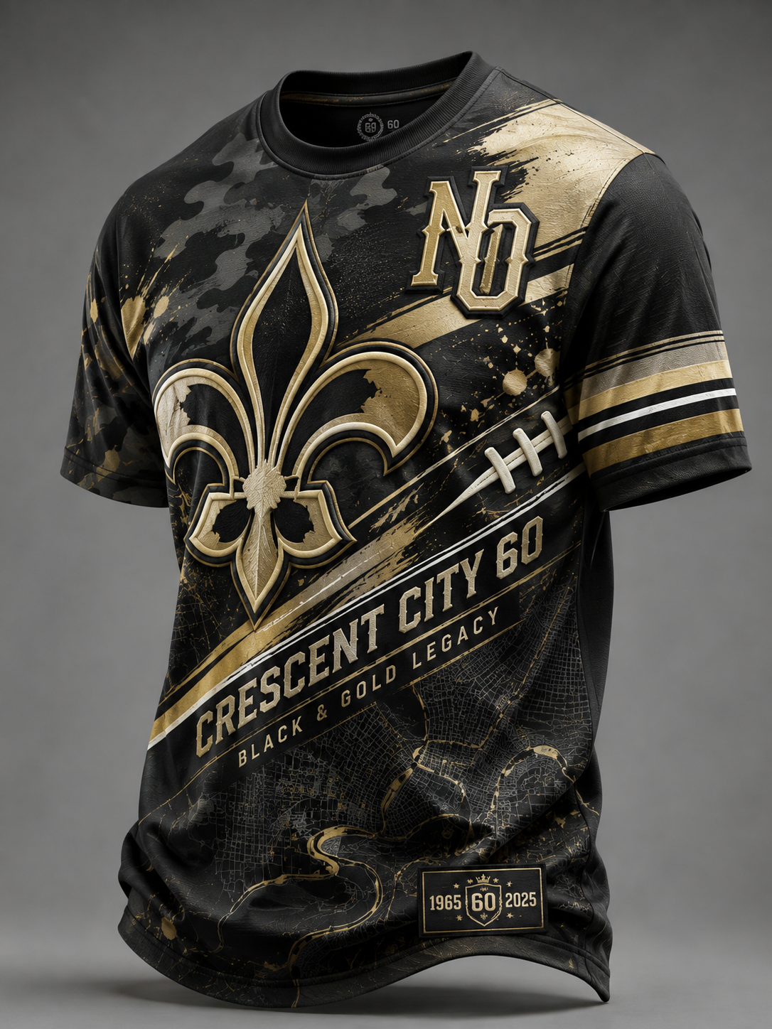 Men's New Orleans Saints Short Sleeves T-Shirt