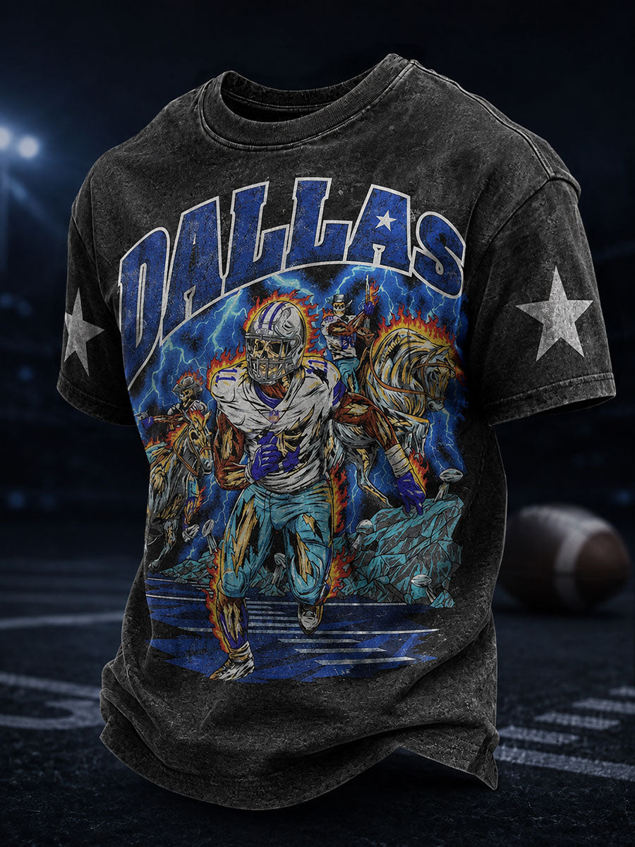 Men's Dallas Rugby Retro T-Shirts