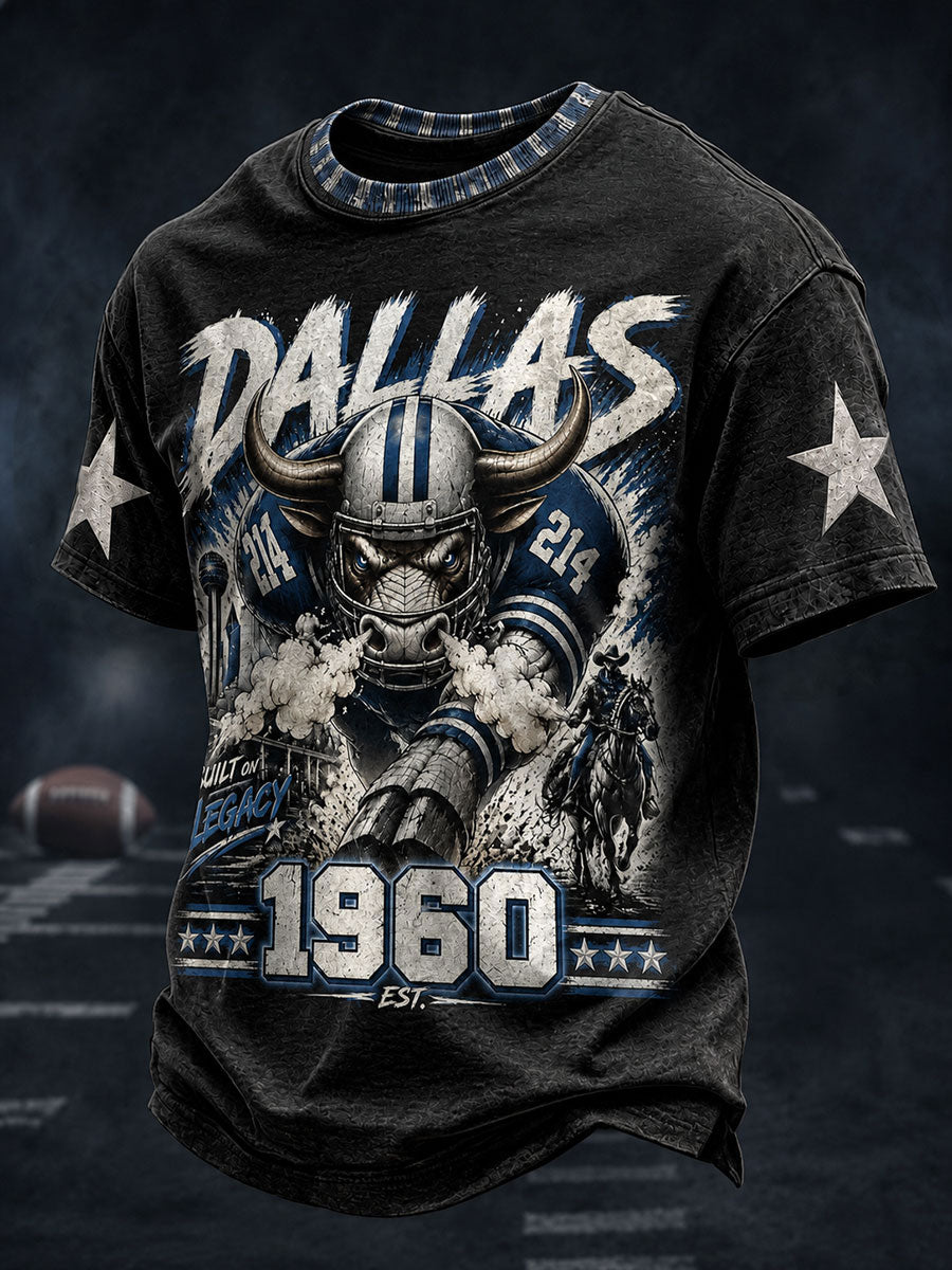 Men's Dallas Rugby Retro T-Shirts