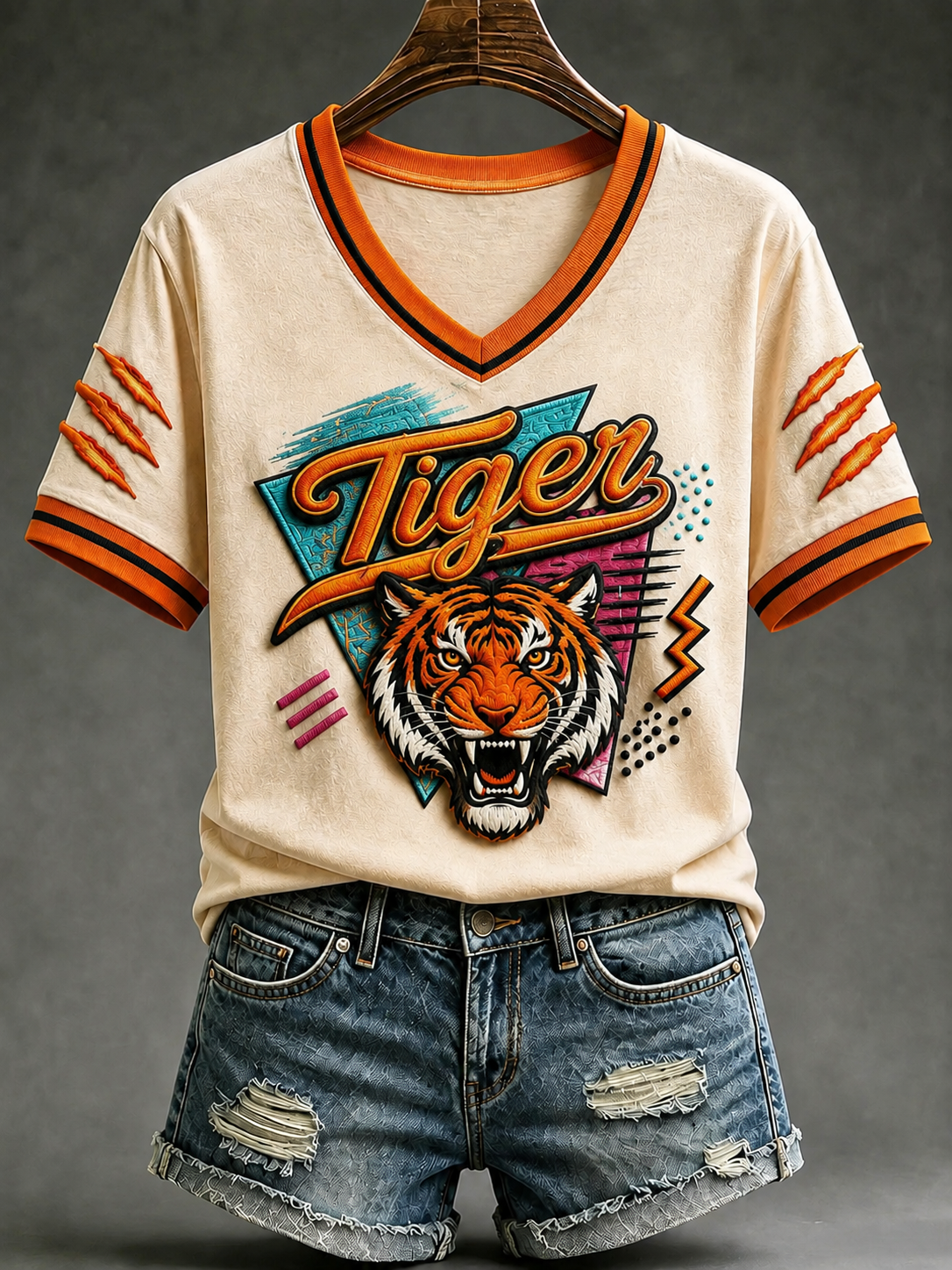 Women's Football Short-sleeved T-shirt