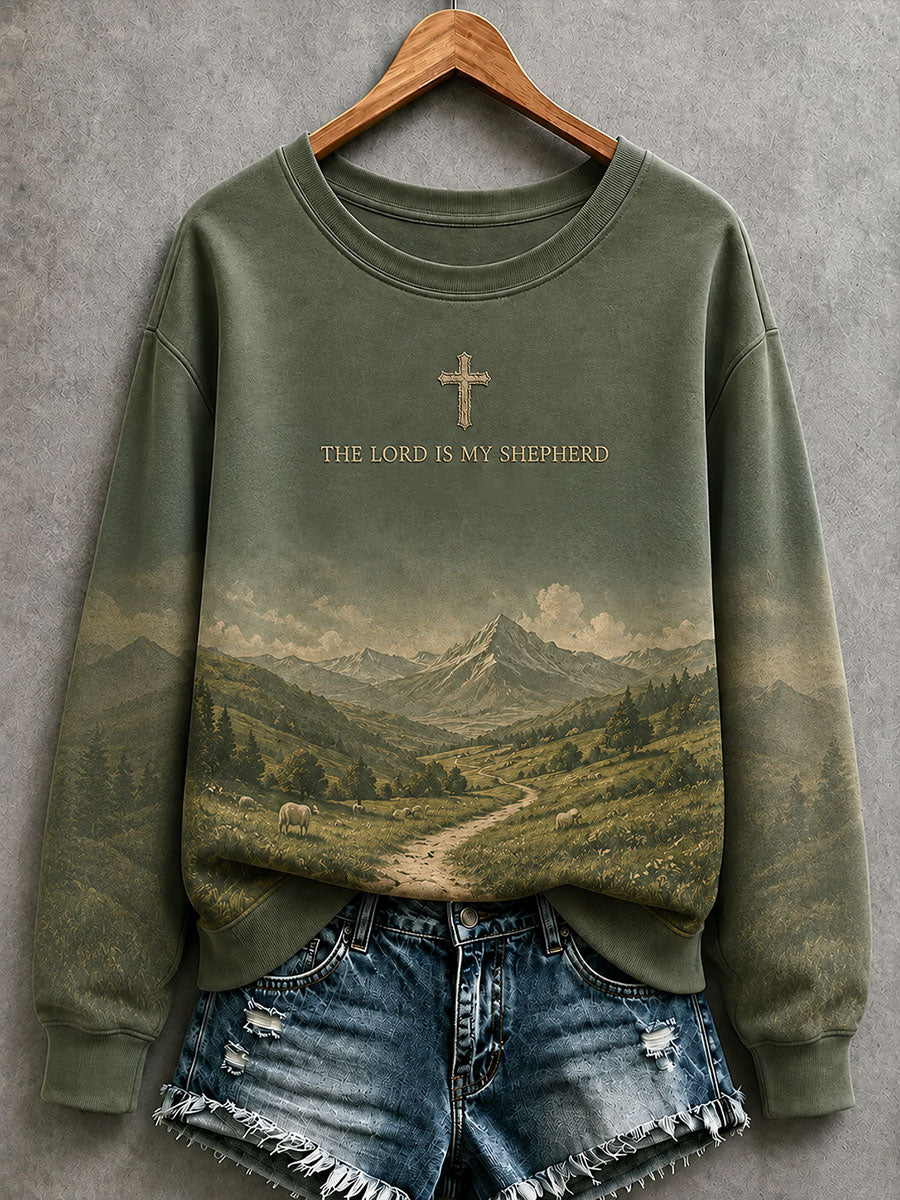 Women's The Lord Is My Shepherd Sweatshirt