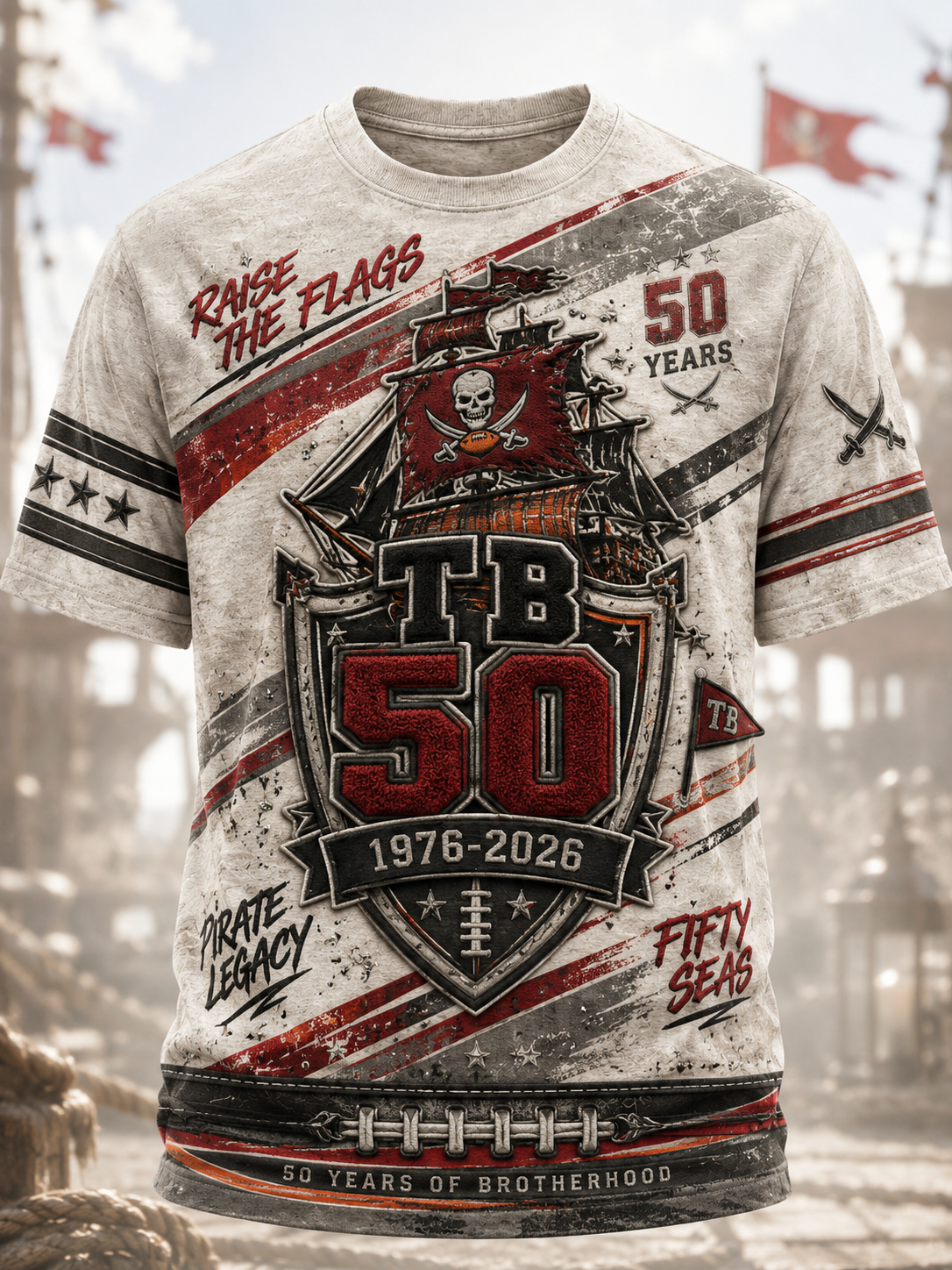 Men's Tampa Bay Buccaneers Short Sleeves T-Shirt