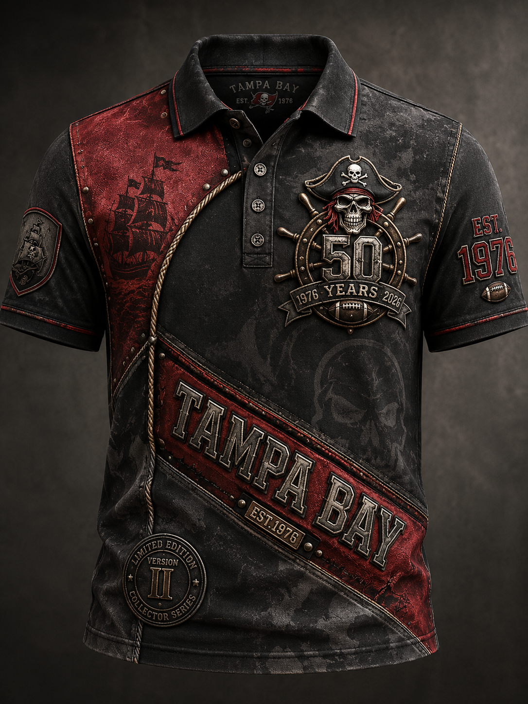 Men's Tampa Bay Buccaneers Short Sleeve Shirt