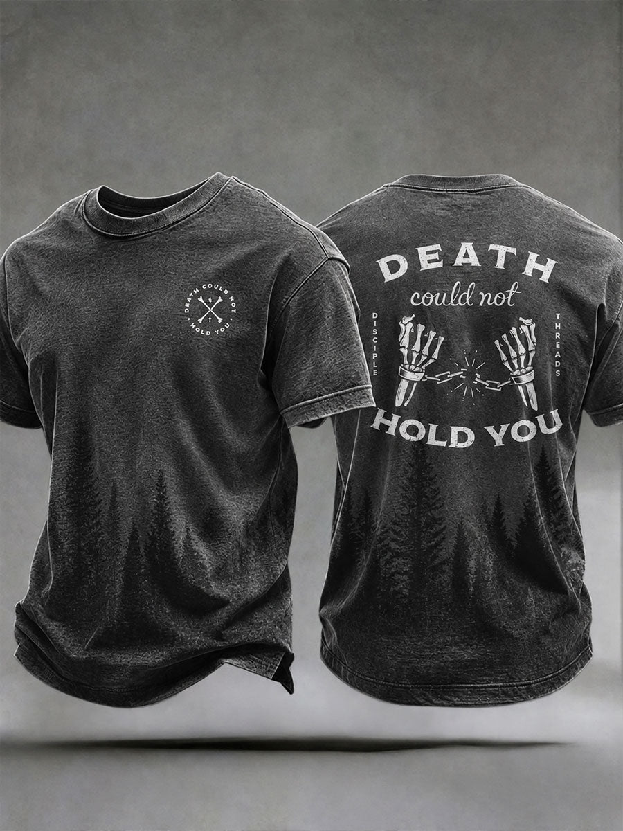Men's 'Death Could Not Hold You' Faith T-shirt