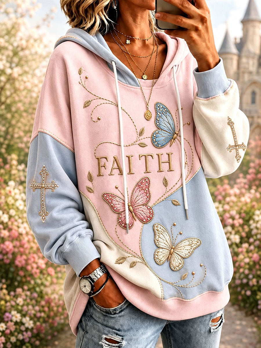 Women's Butterfly Faith Hoodies