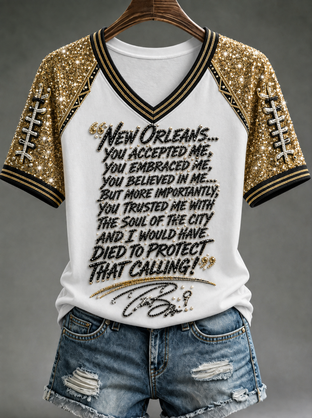 Women's V-neck off-shoulder short-sleeved T-shirt