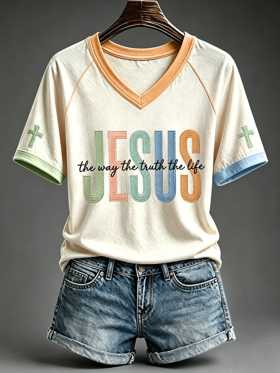 Women's Jesus The Way The Truth The Life T-shirt