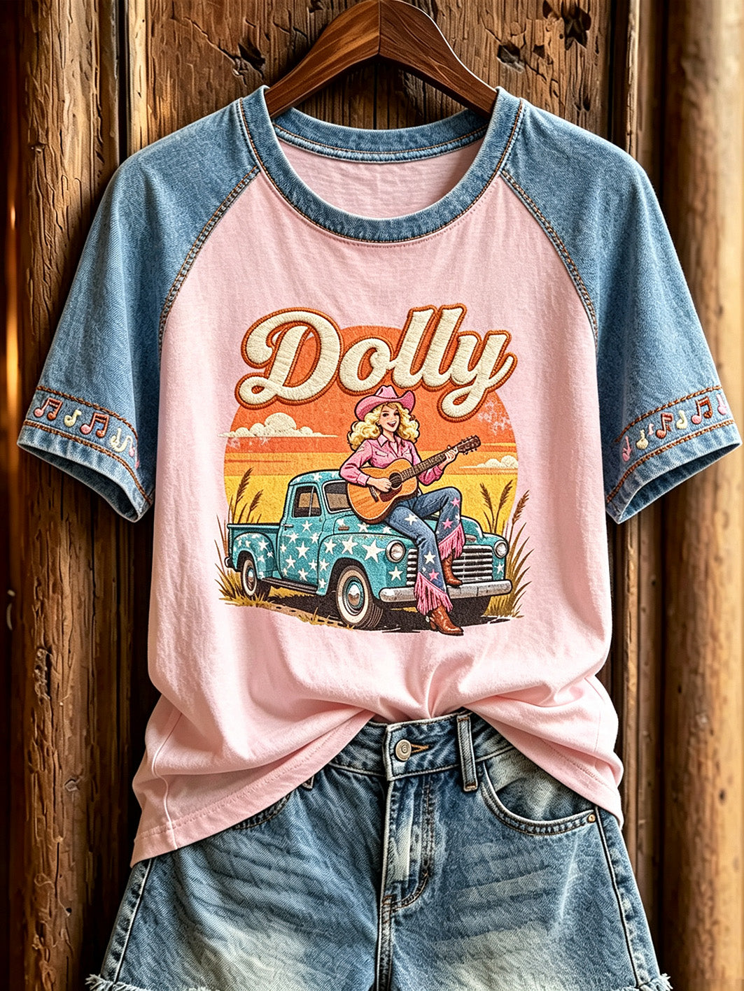 Women's Country Music Legend Tribute Casual Memorial Short Sleeve T-Shirt