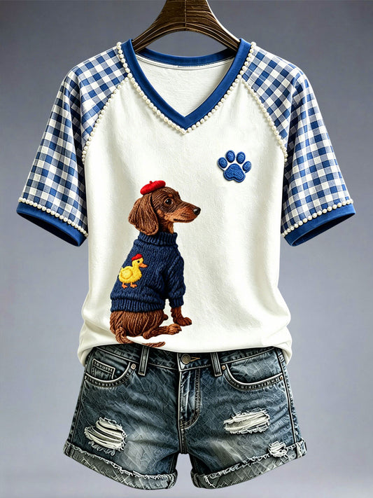 Women's Lovely Dachshund T-Shirt