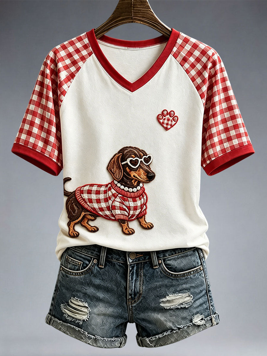 Women's Lovely Dachshund T-Shirt
