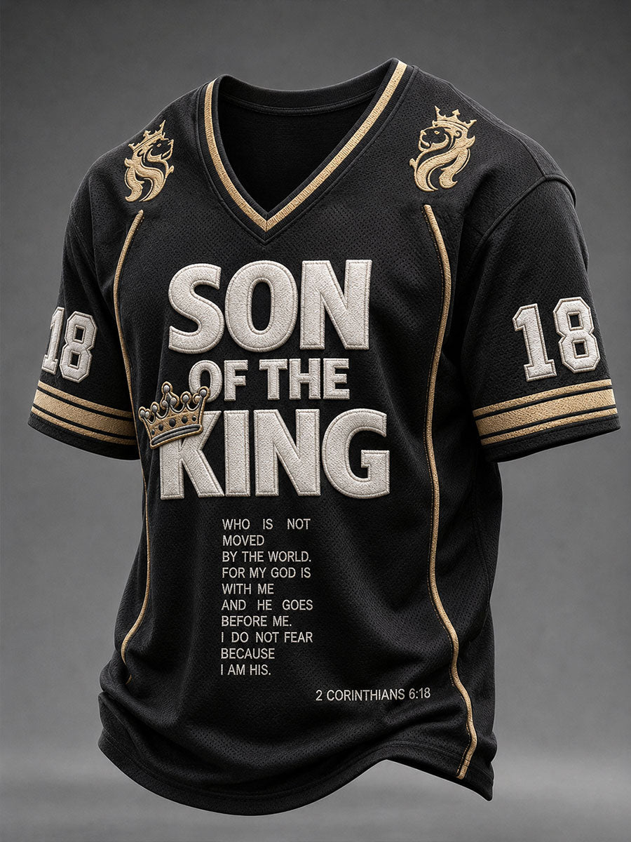 Men's Son Of The King V-neck T-shirt