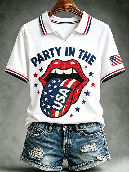 Women's 'Party in the USA' Tops