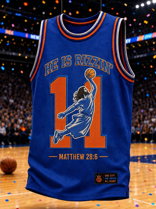 Men's Classic Basketball Fan Graphic Print Casual Tank Top