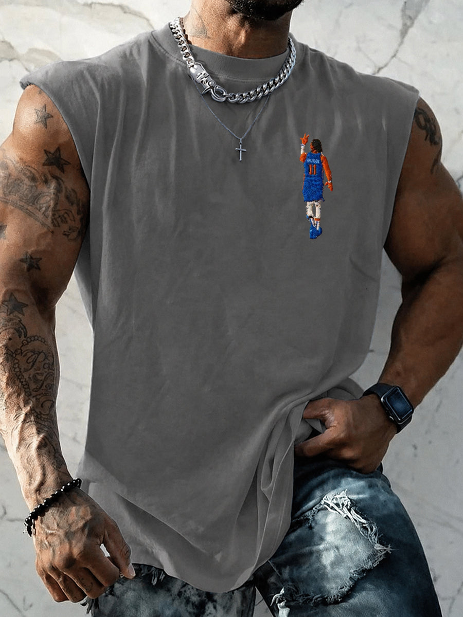 Men's Basketball Fan Graphic Vest Top