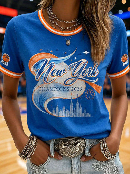 Women's New York 2026 Champion Classic T-Shirt