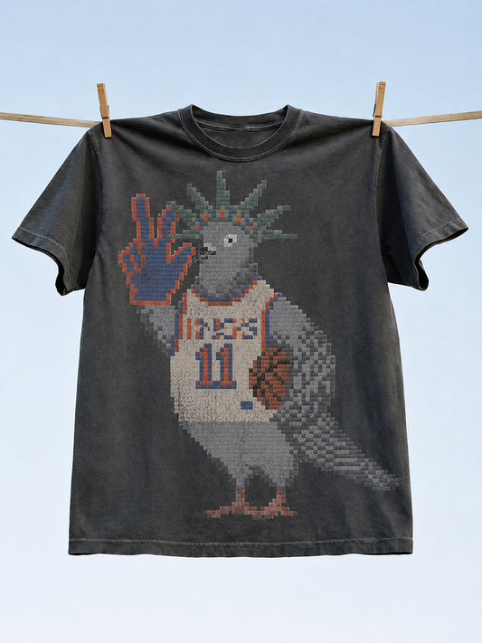Men's Basketball Pigeon Retro T-shirt