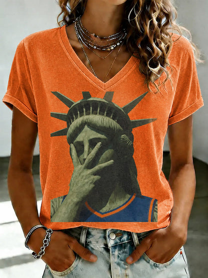 Women's short-sleeved T-shirt
