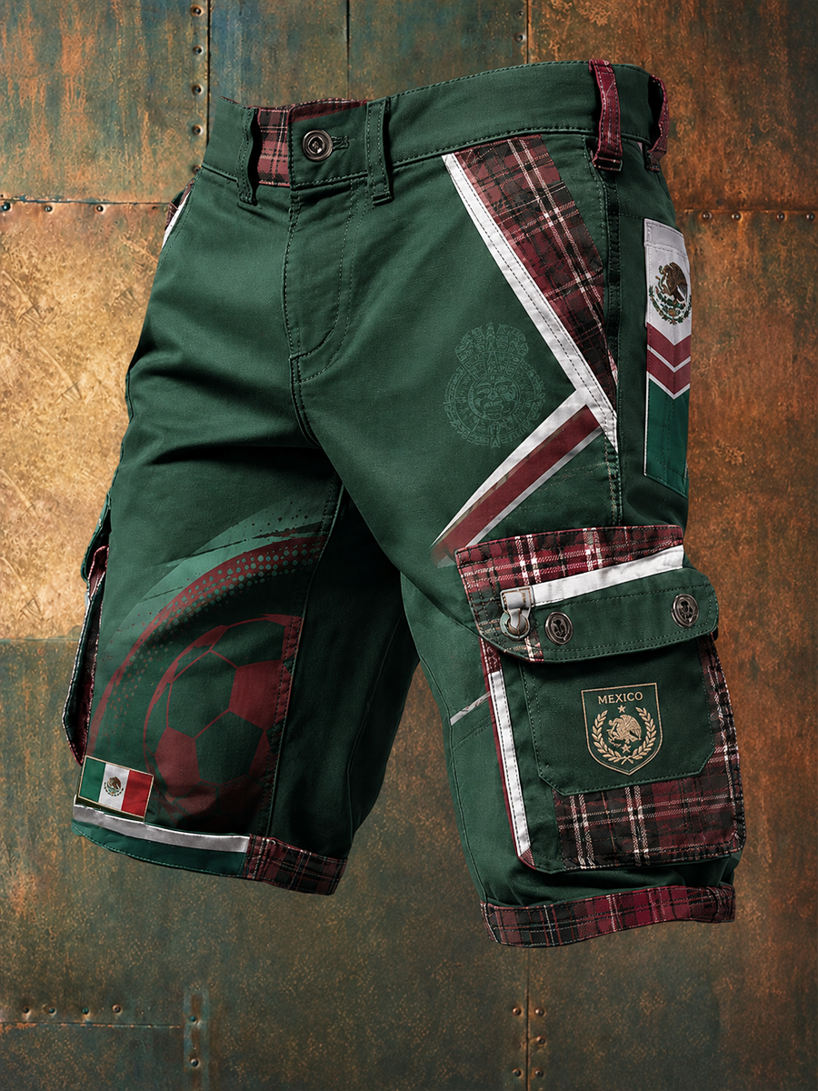 Men's Mexico Pride Art Printed shorts