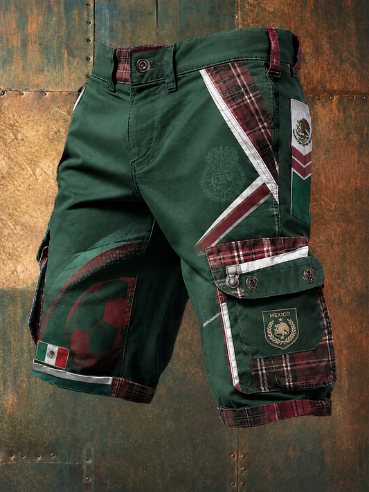 Men's Mexico Pride Art Printed shorts