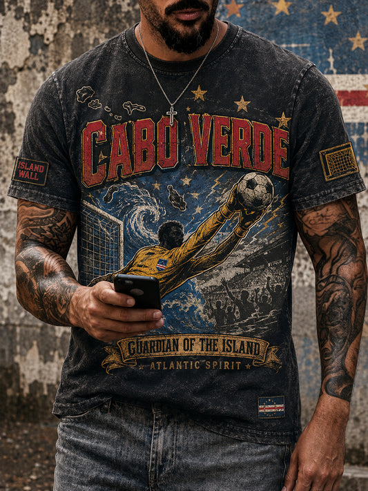 Men's Cape Verde Football Short Sleeves T-Shirt