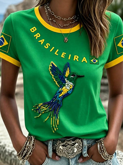 Women's short-sleeved T-shirt