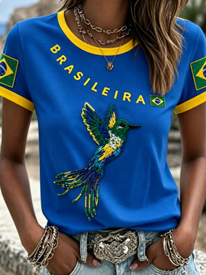 Women's short-sleeved T-shirt