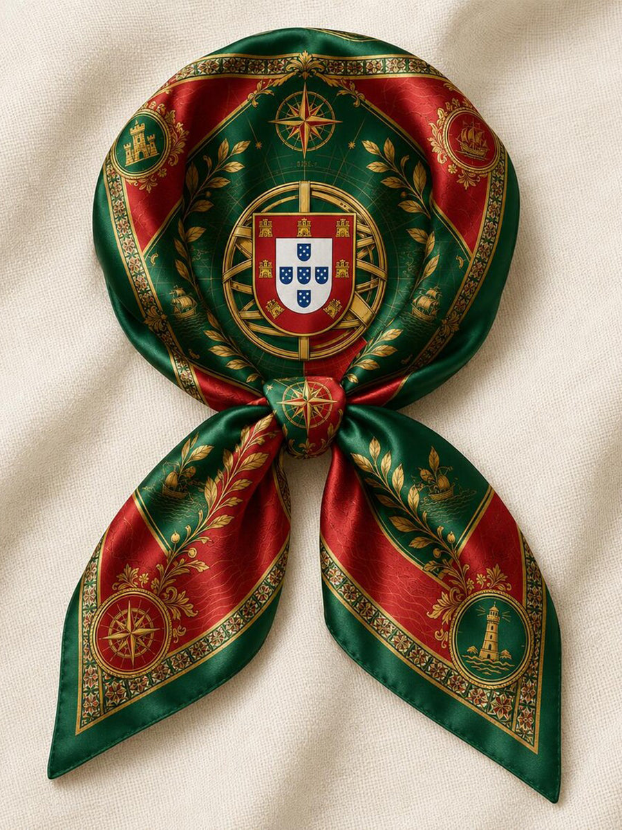 Unisex Portugal Football Lover Art Printed Bandana