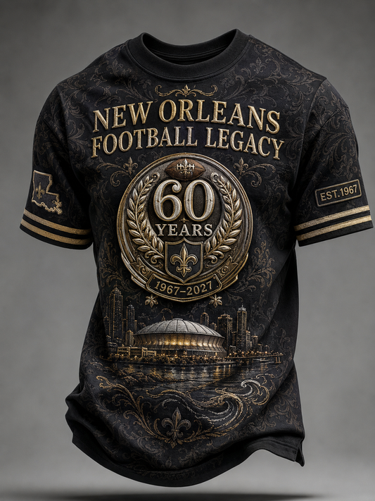 Men's The New Orleans Saints Of The United States Short Sleeves T-Shirt