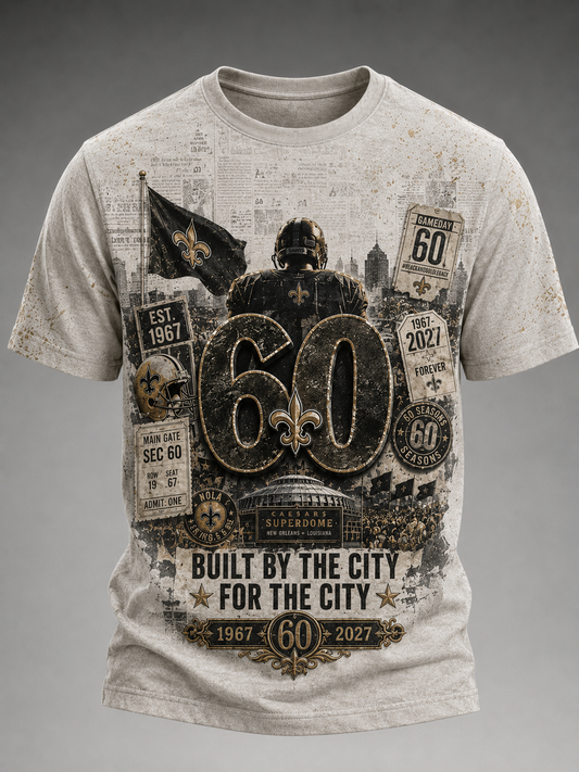 Men's New Orleans Saints Short Sleeves T-Shirt